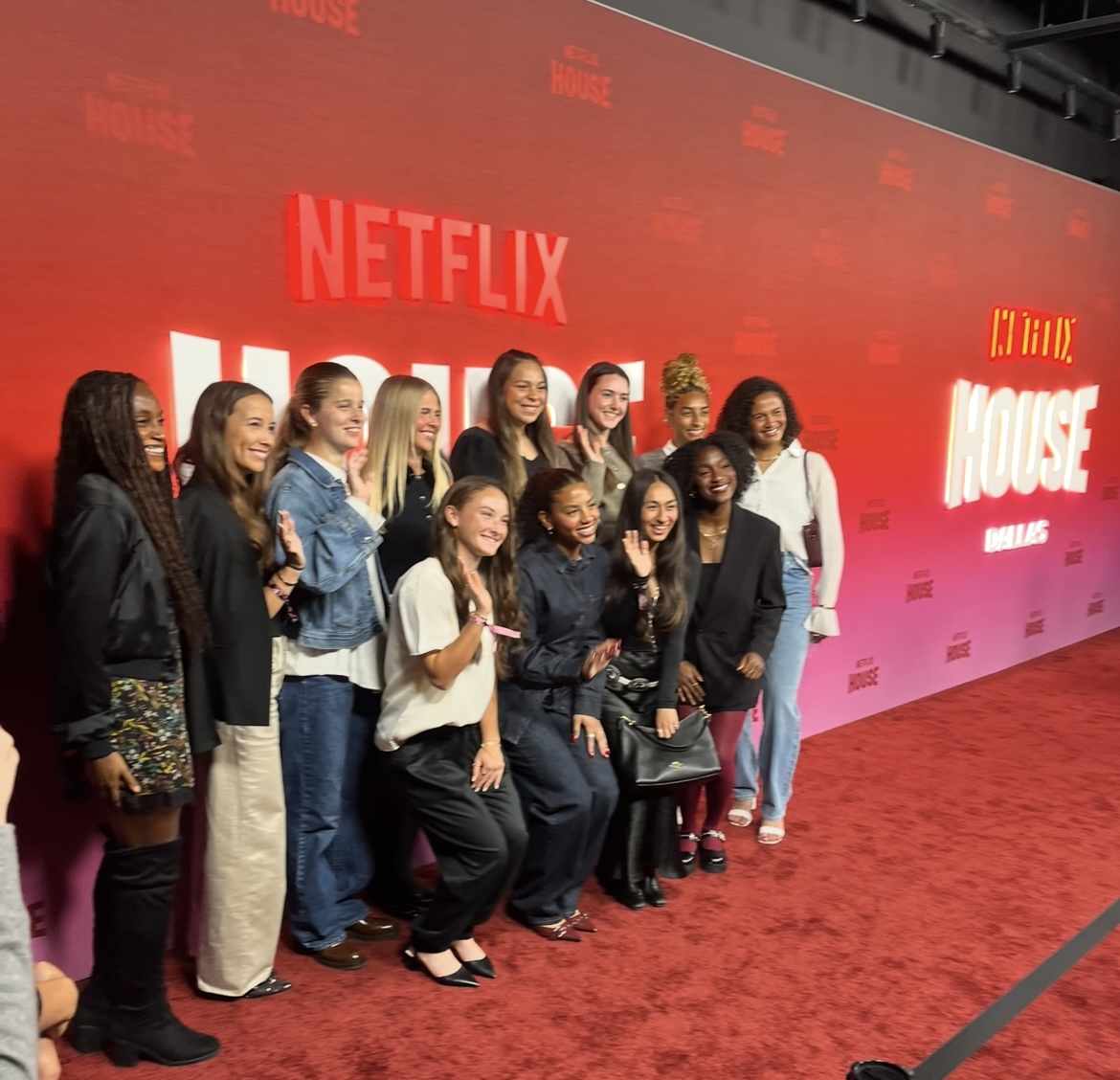 Dallas Trinity FC's Starting Lineup Pose on the Red Carpet - 5